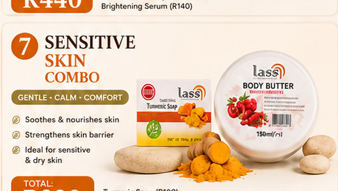 Sensitive Skin Combo by Lass Skincare