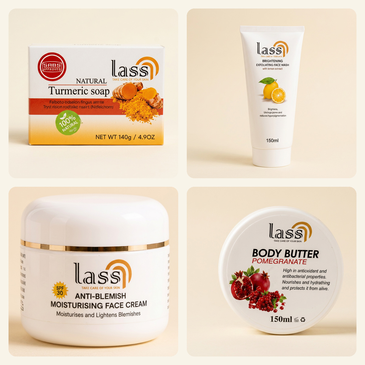Dry Skin Combo by Lass Skincare